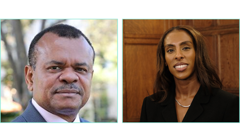 Photograph of event speakers