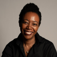 A portrait of Dr Marsha Pearce.