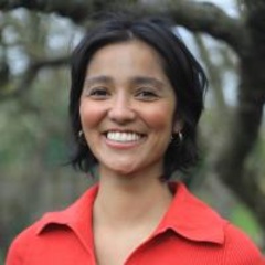 A headshot of Seetha Tan