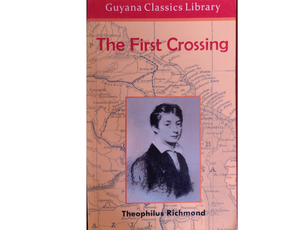 Cover of The First Crossing, Theophilus Richmond's account of the voyage of the Hesperus.